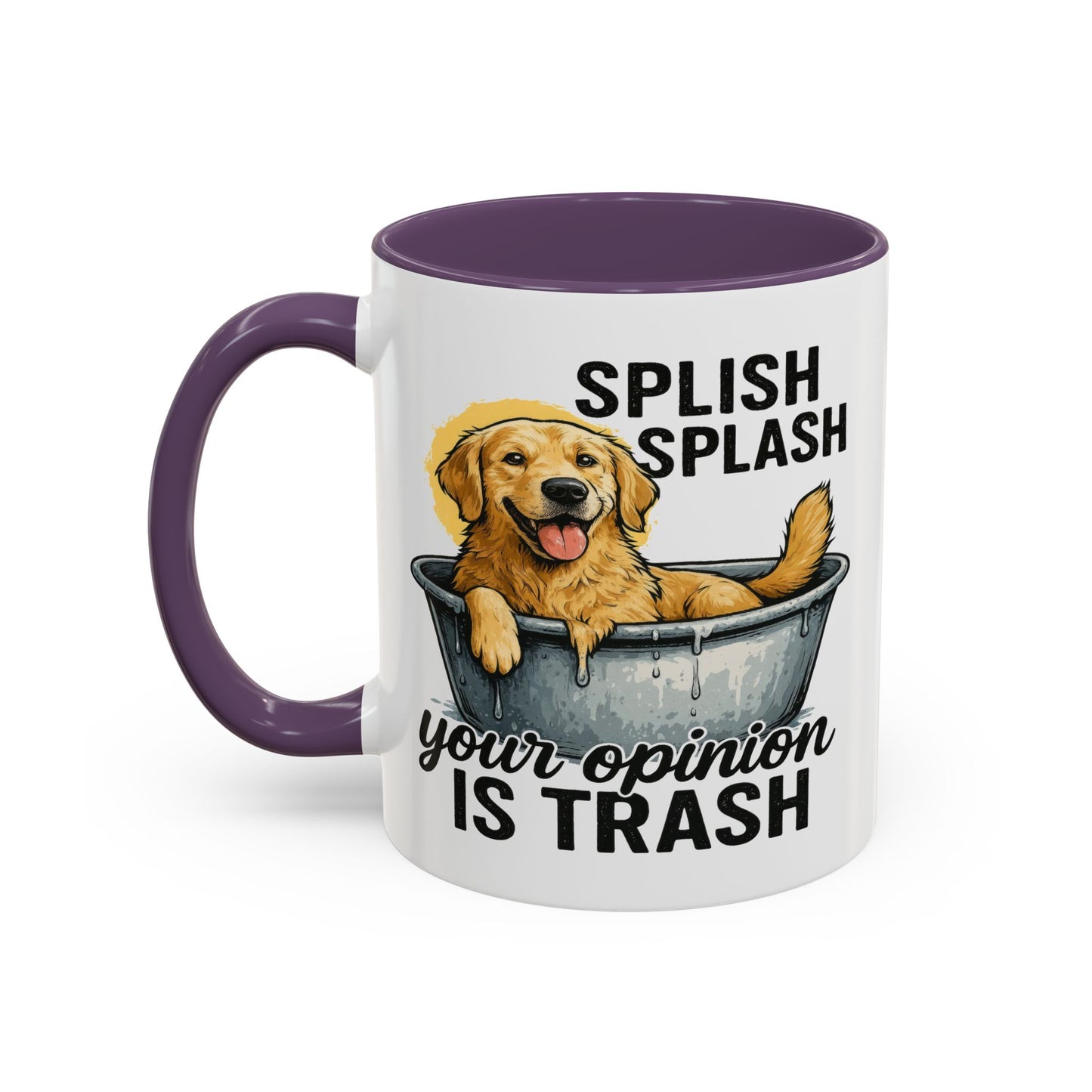 Animal Mug - Splish Splash Your Opinion Is Trash