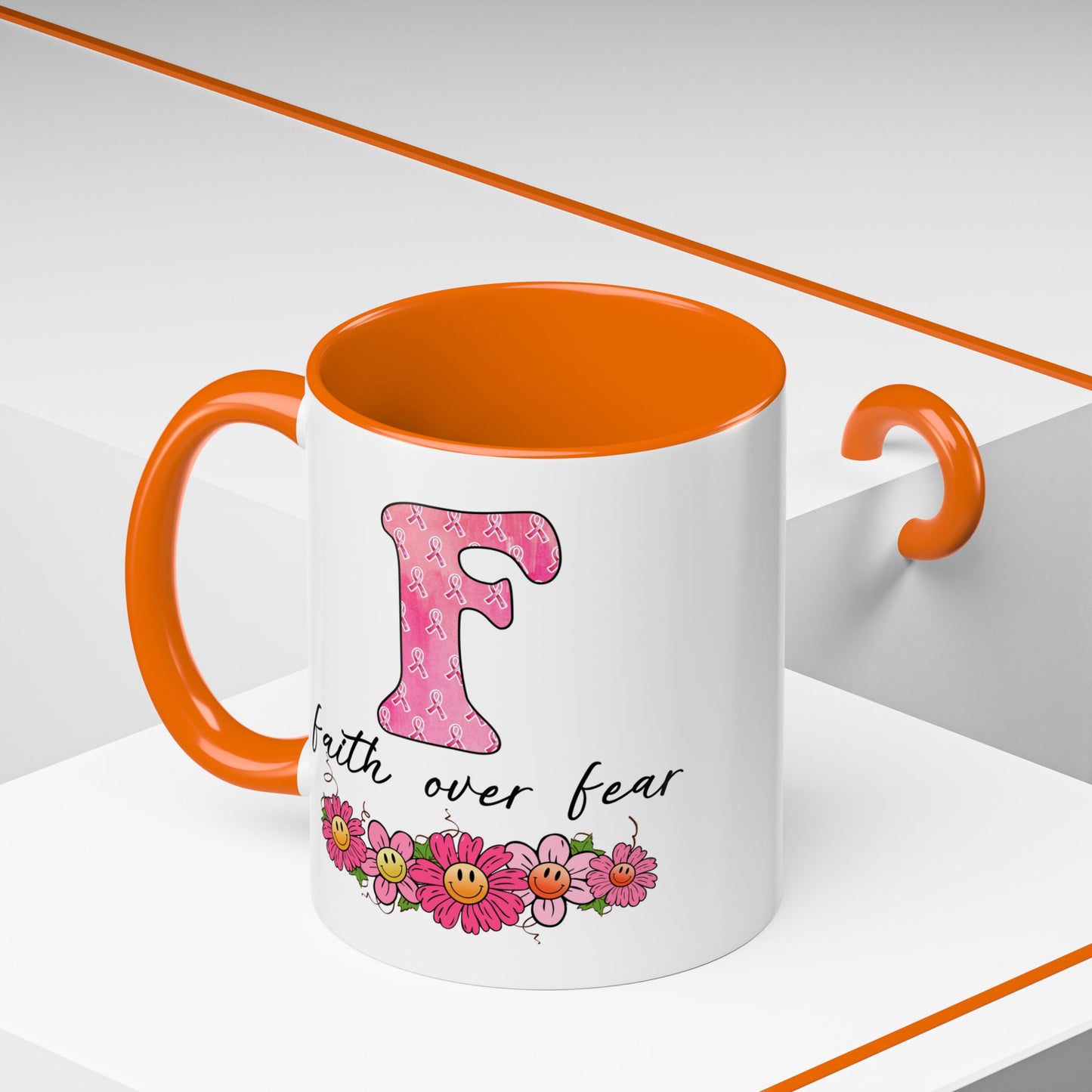 Religious Mug - Faith Over Fear