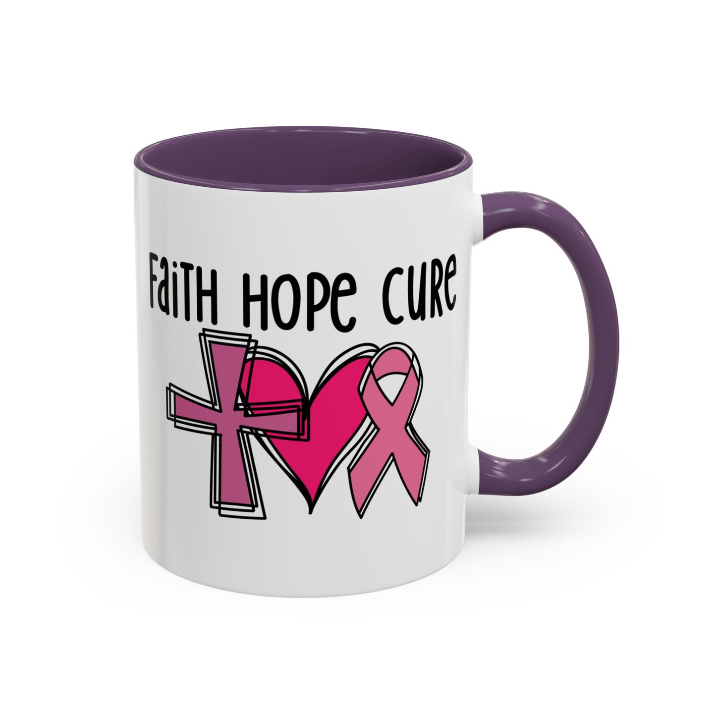 Support Mug - Faith Hope Cure