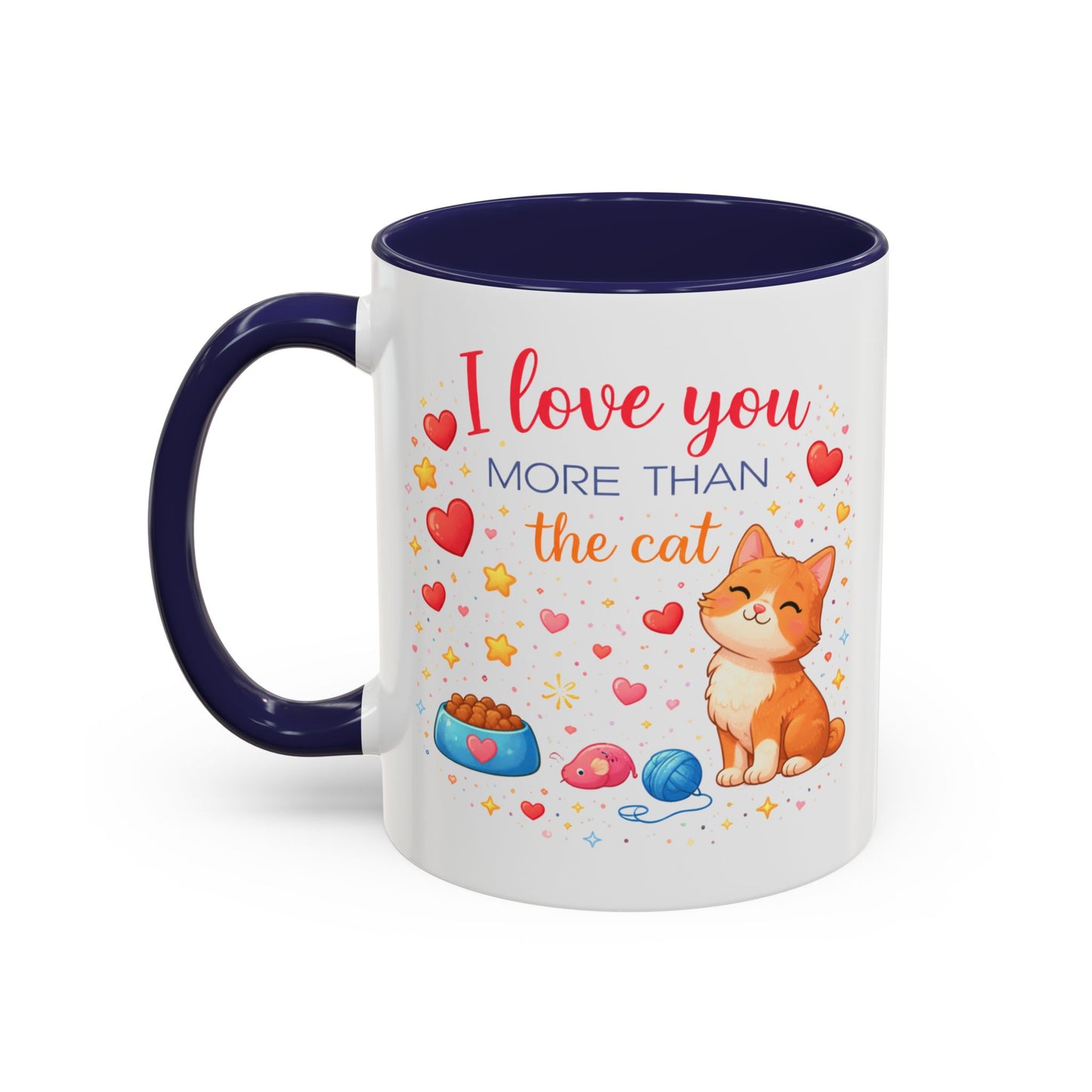 Anniversary Mug - I Love You More Than The Cat