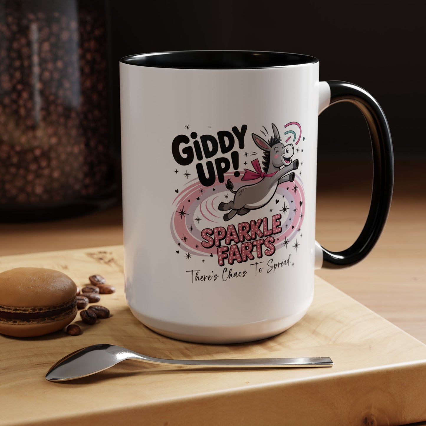 Humor Mug - Giddy Up Sparkle Farts