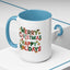 Christmas Mug - Merry Christmas Happy Holidays Decorative Text