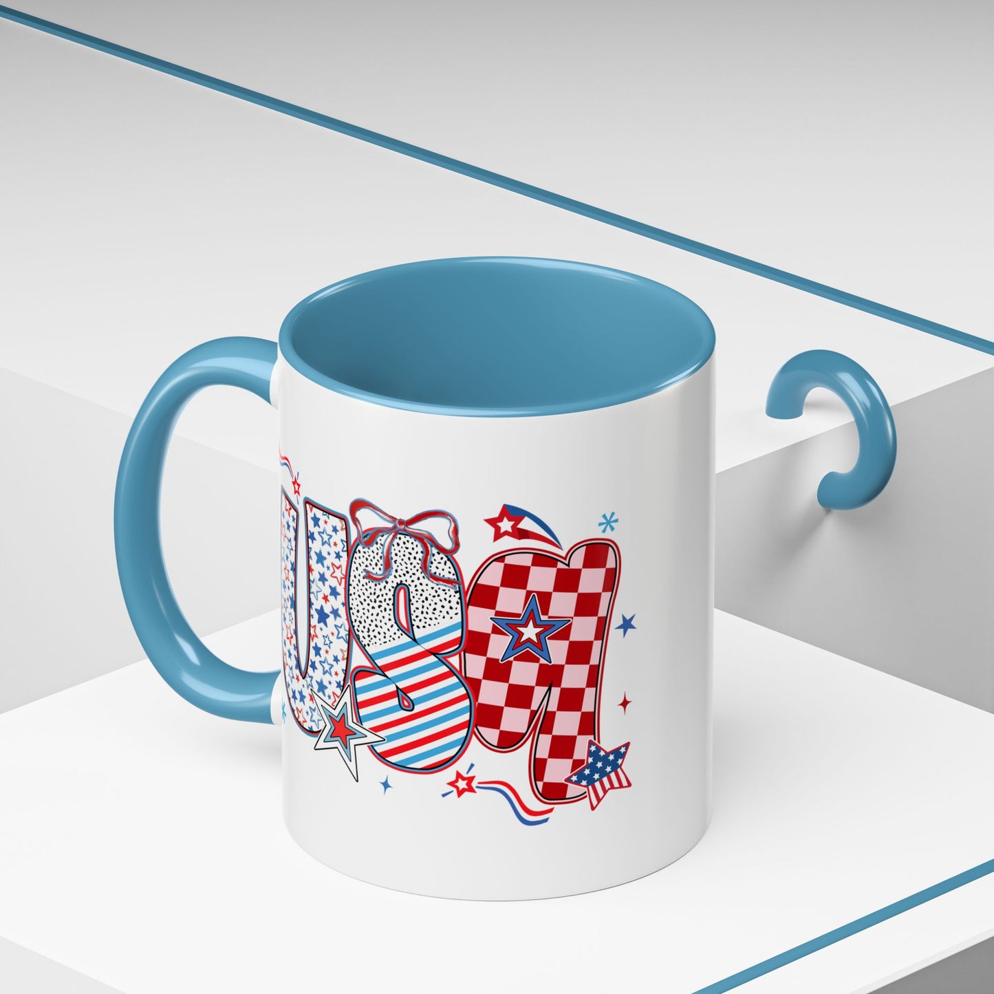 4th of July Mug - USA Coquette