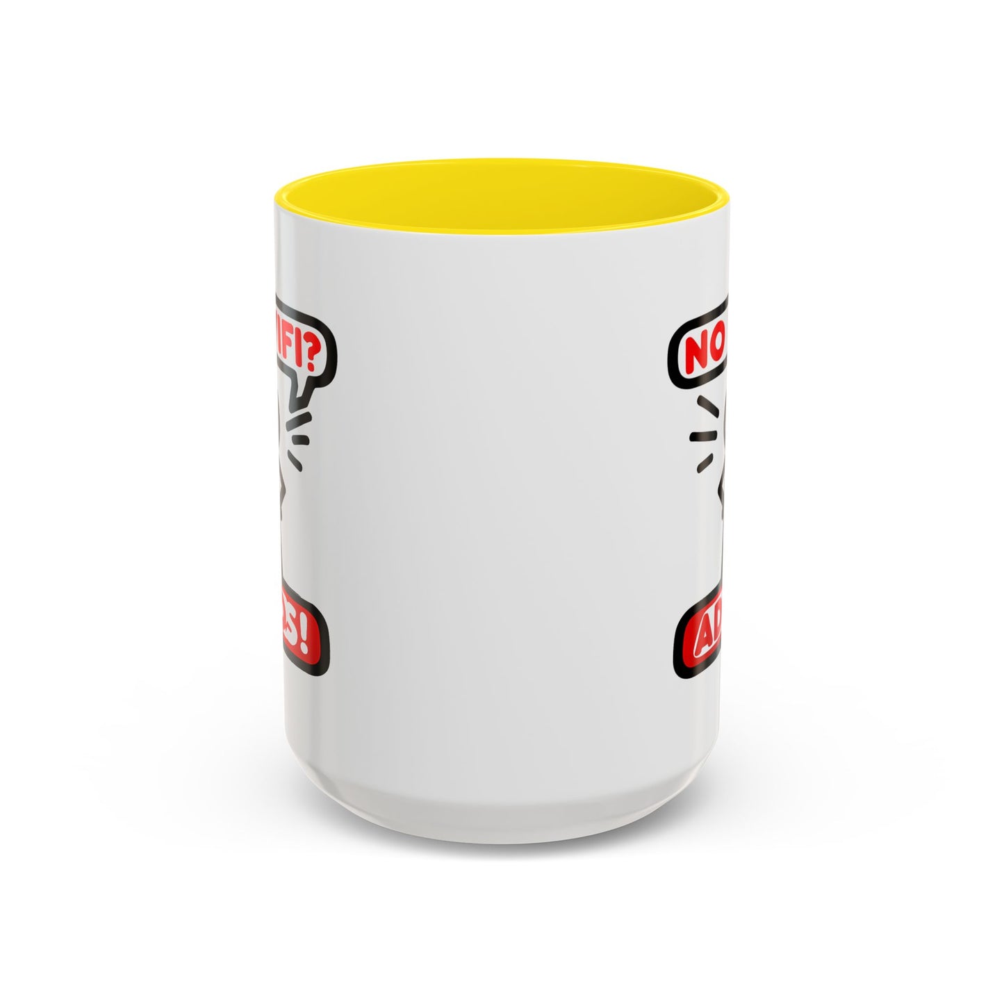 Humor Mug - No Wifi? Adios!