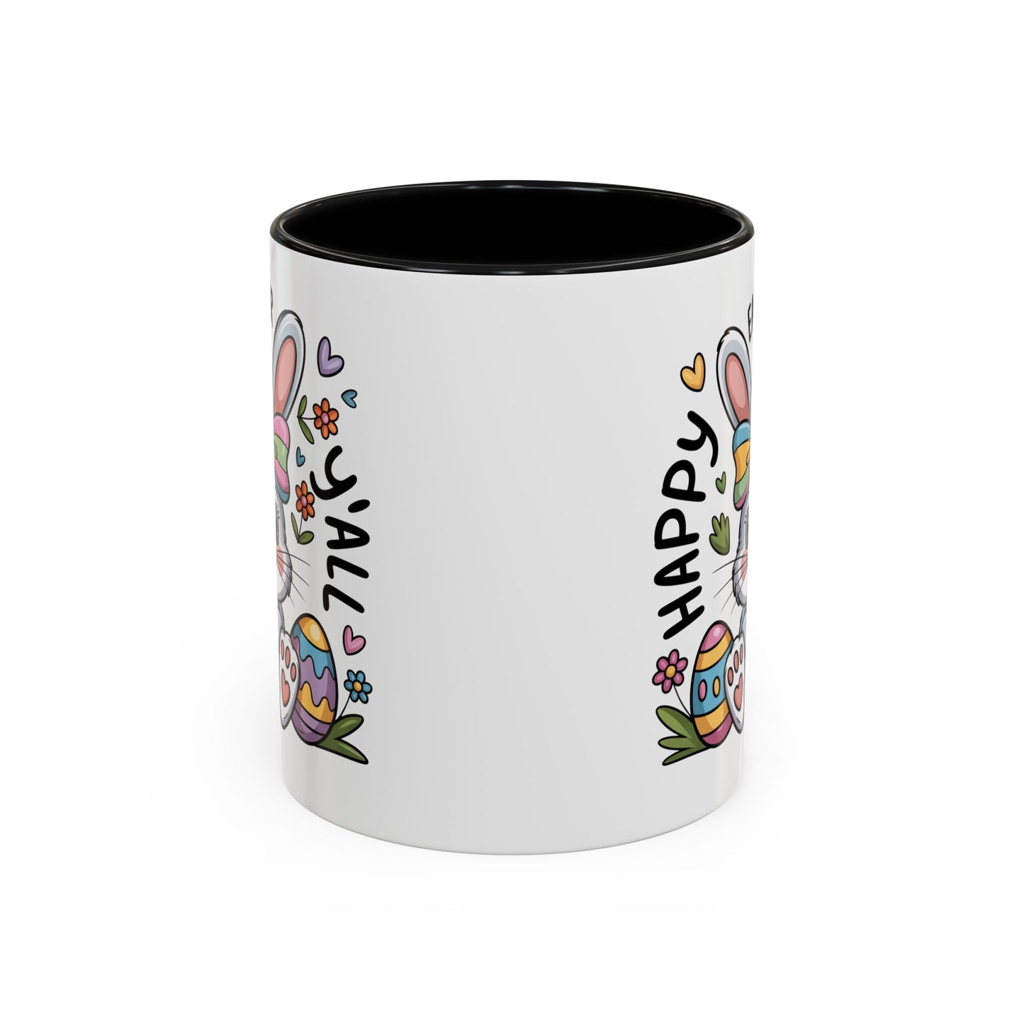 Easter Mug - Happy Easter Y'all Bunny