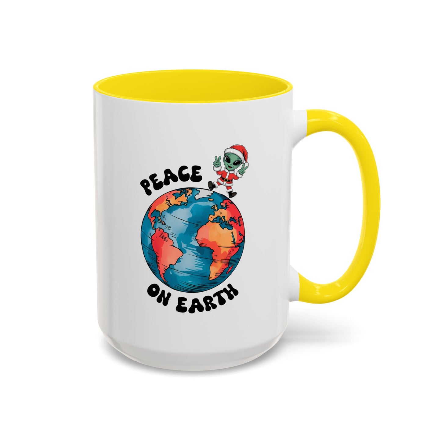 Alien Mug - Peace On Earth