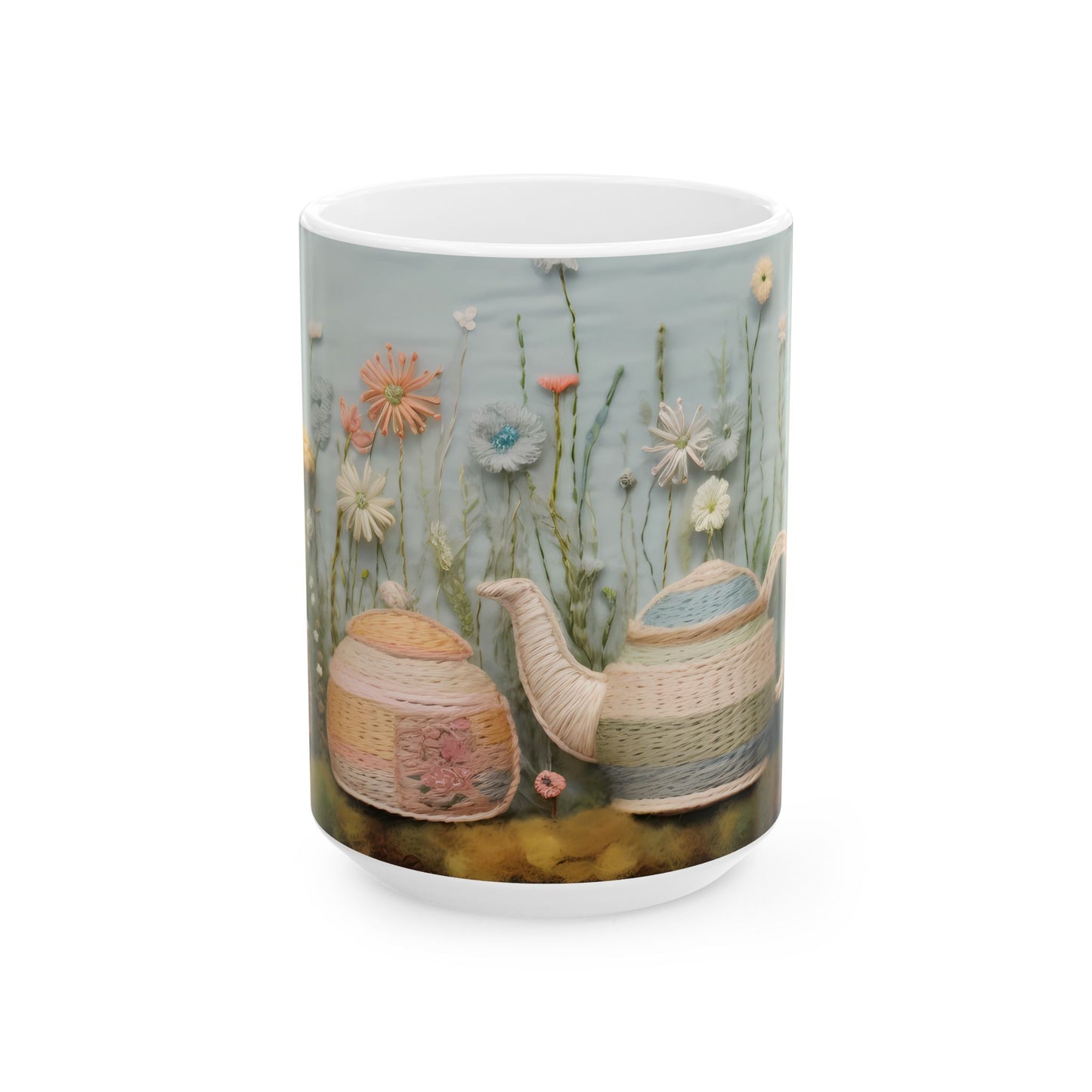 Artistic Mug - Felted Tea Pots 3