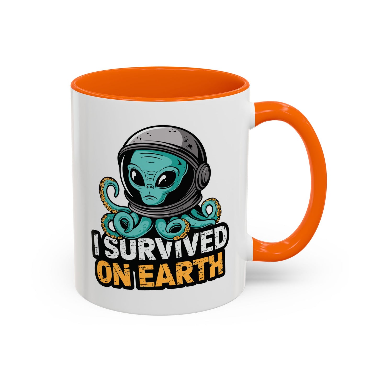 Alien Mug - I Survived On Earth
