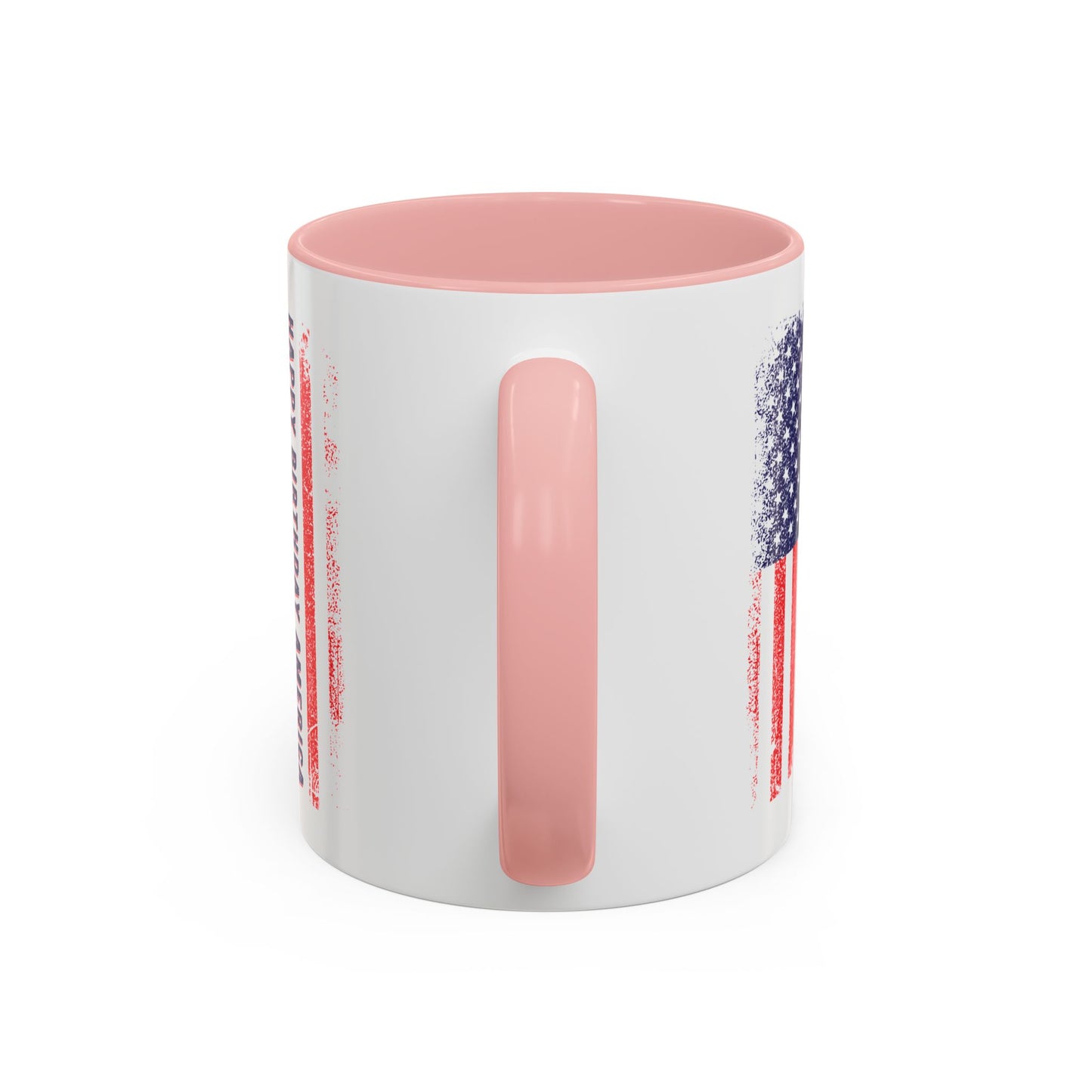 4th of July Mug - Happy Birthday America Flag