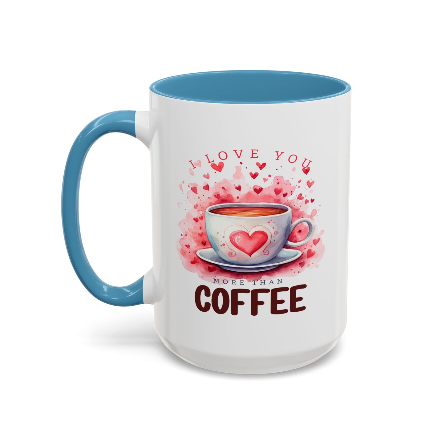 Anniversary Mug - I Love You More Than Coffee