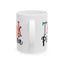 Wellness Mug - Think Positive Decorative Text