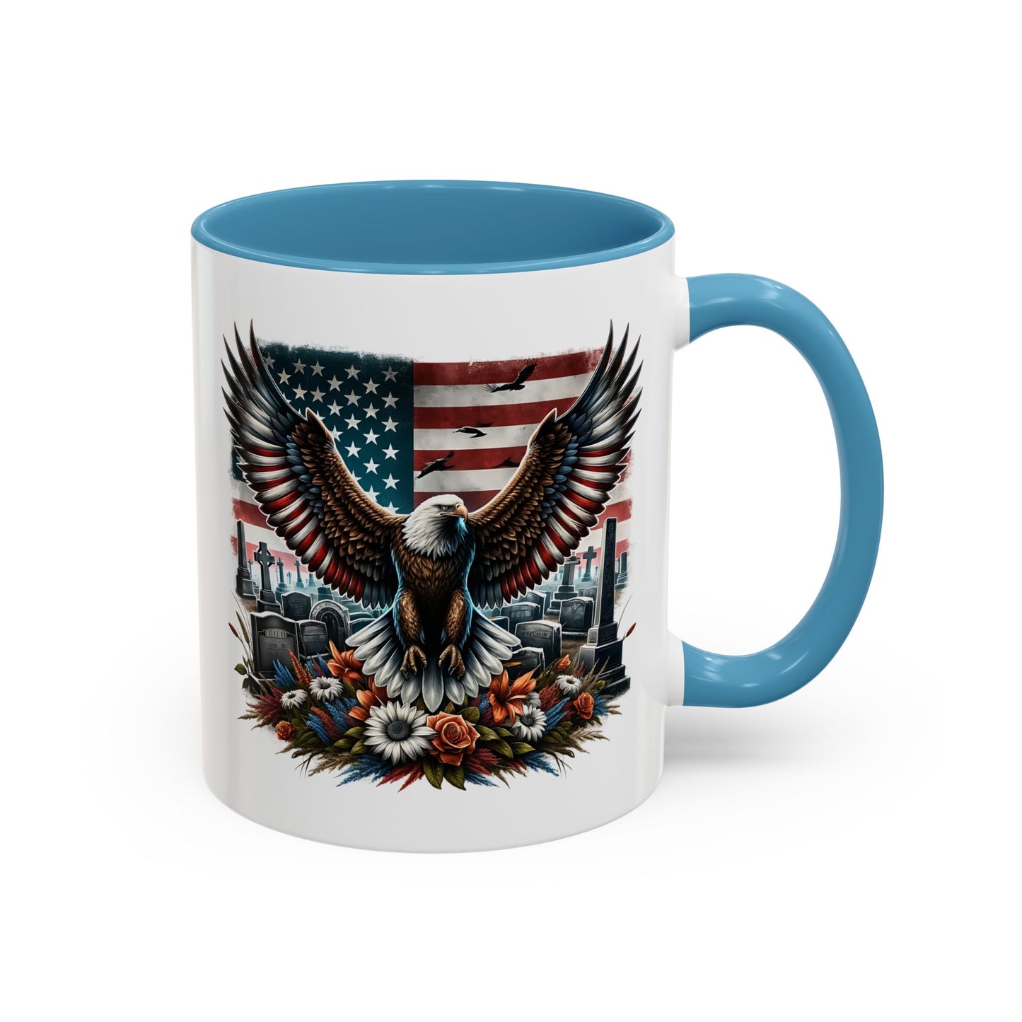 4th of July Mug - American Bald Eagle Memorial