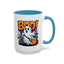 Halloween Mug - Boo! Flying Ghost With Broom
