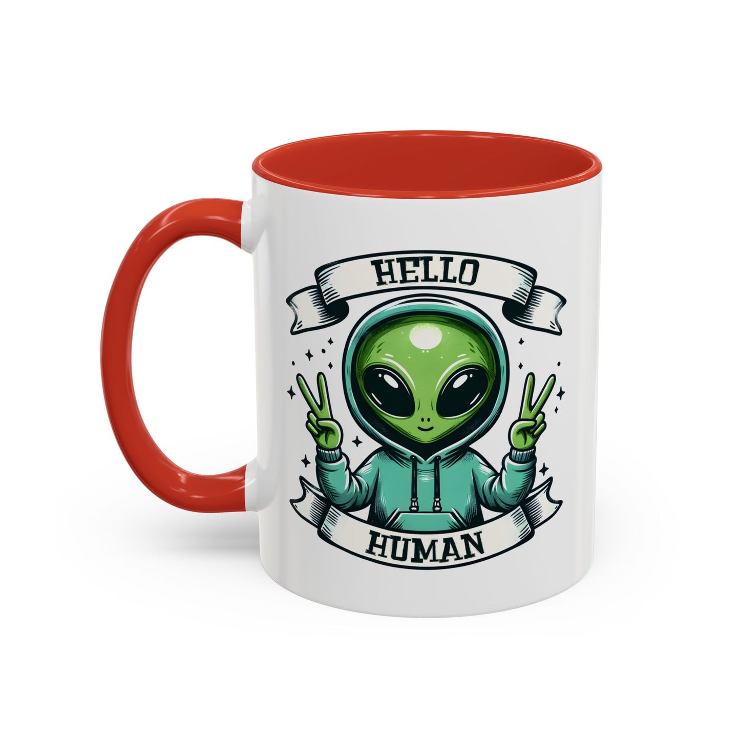 Alien Mug - Hello Human