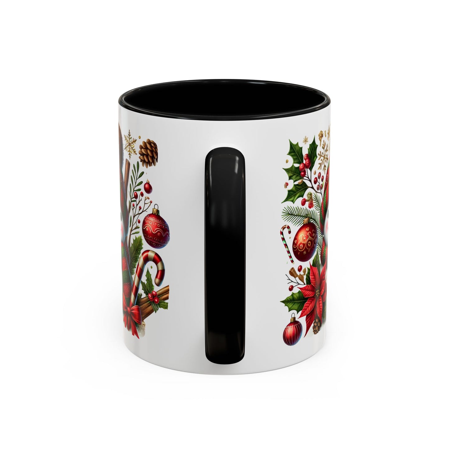 Christmas Mug - Red and Green Snowman