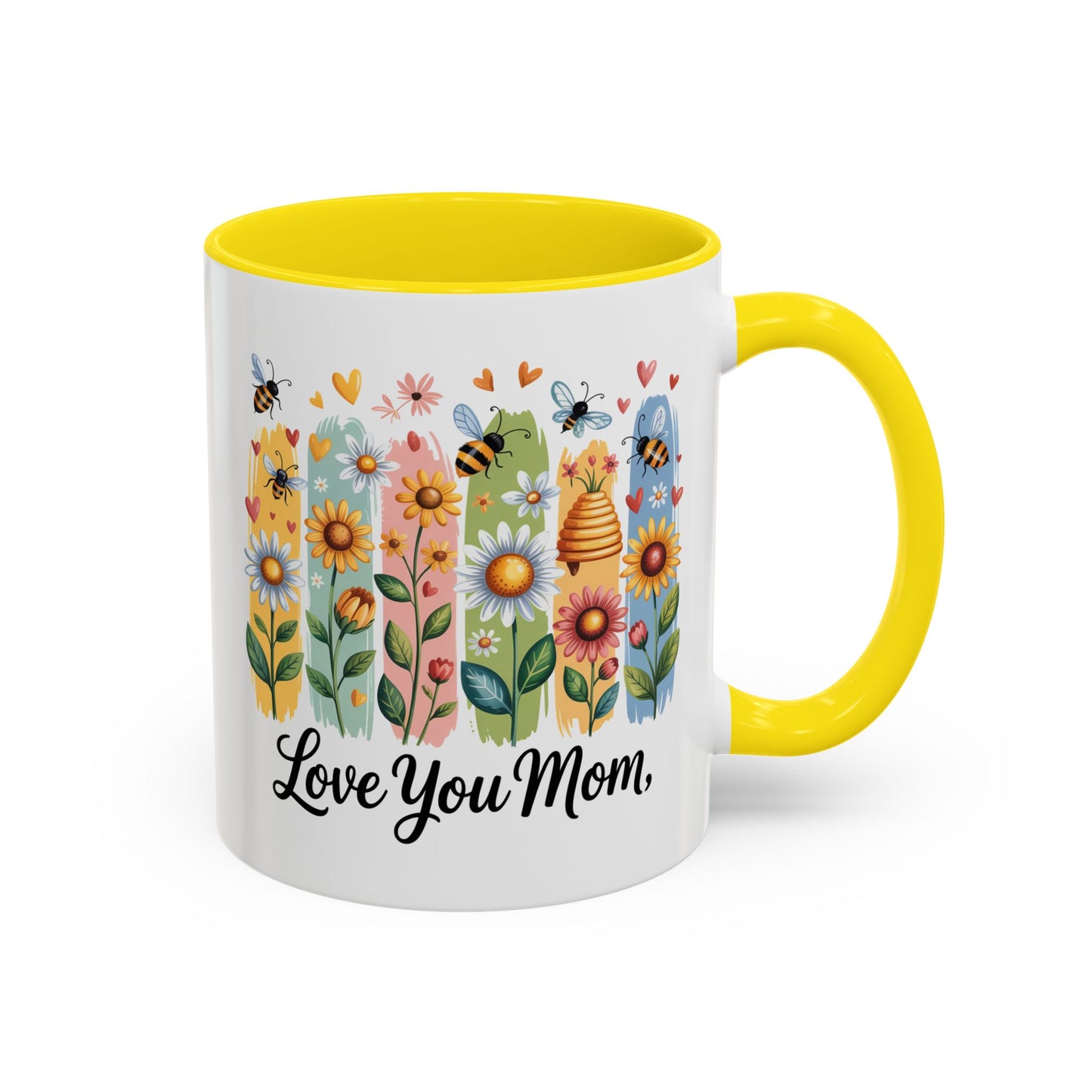 Mother's Day Mug - Love You Mom Beehive
