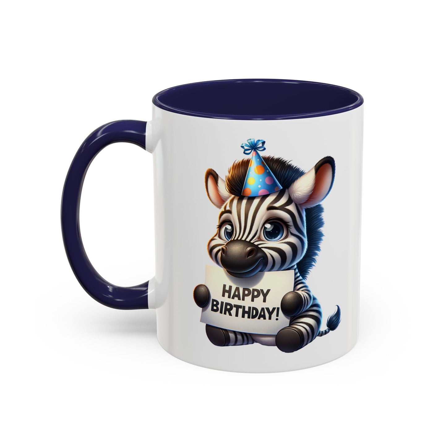 Birthday Mug - Zebra Clipart