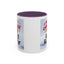 Christmas Mug - Merry Christmas Red Text Puppy Green Top 2