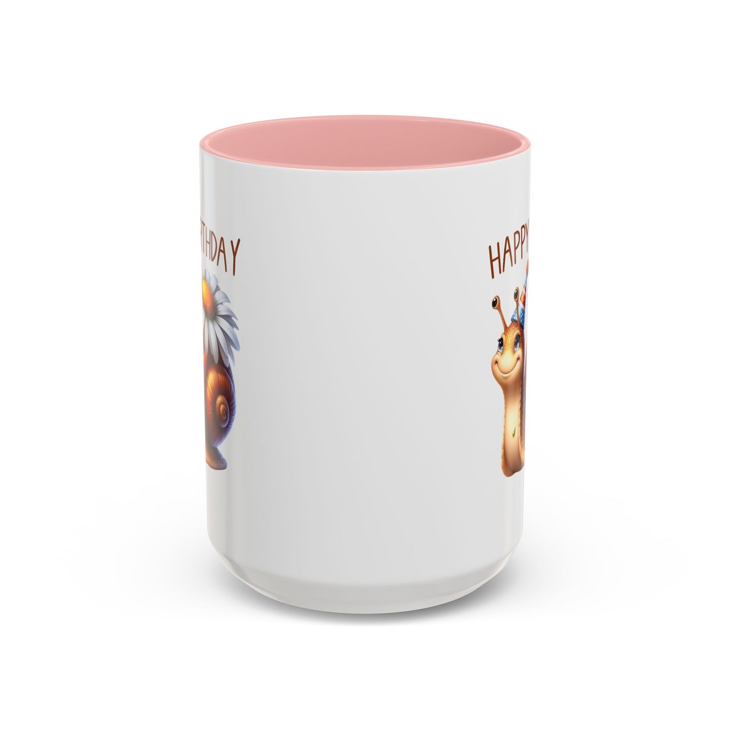 Birthday Mug - Snail Flower