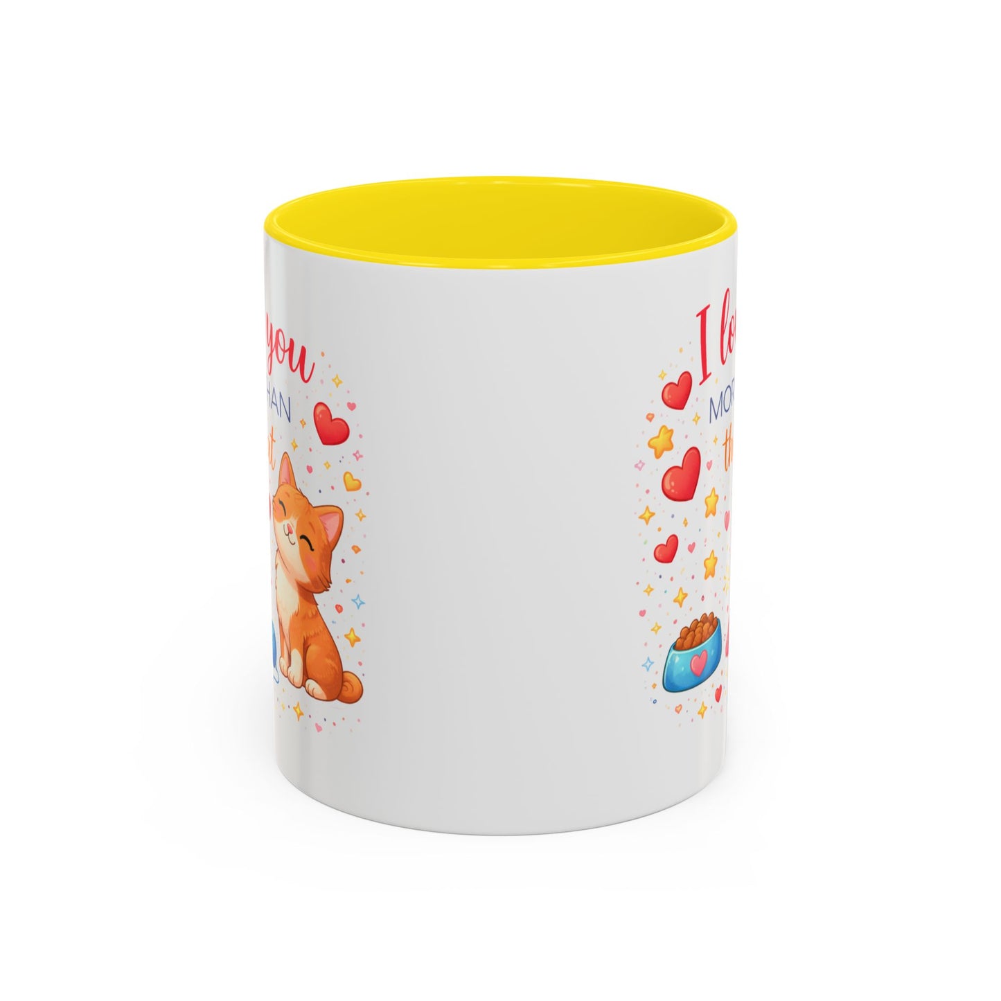Anniversary Mug - I Love You More Than The Cat