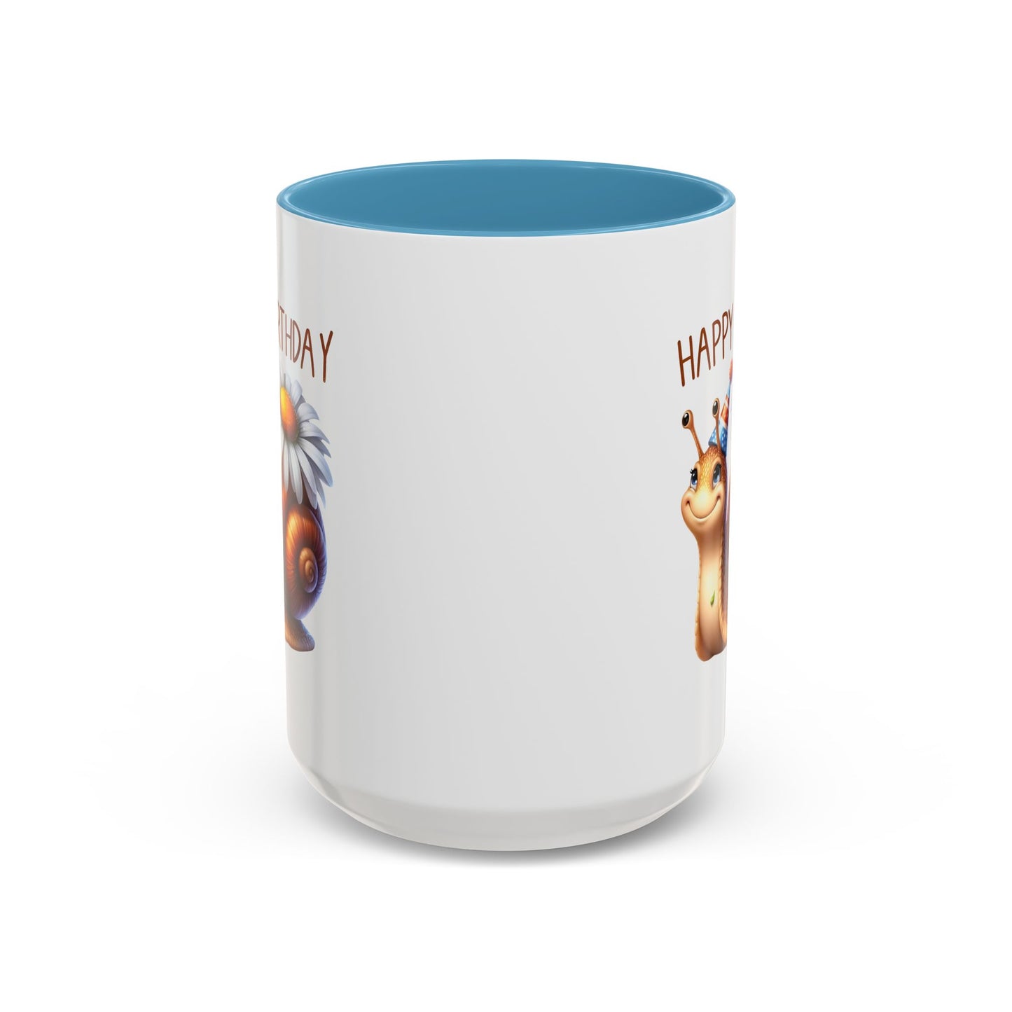 Birthday Mug - Snail Flower