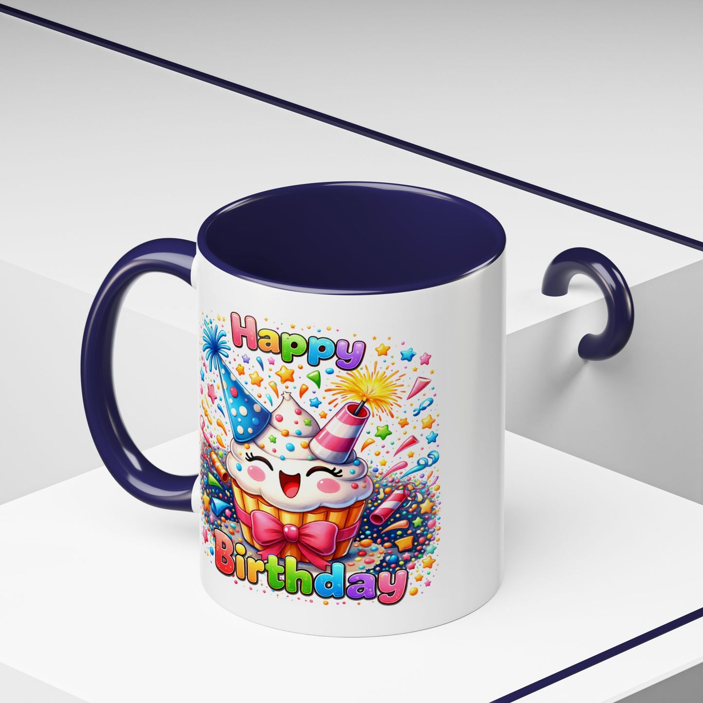 Birthday Mug - Happy Cupcake