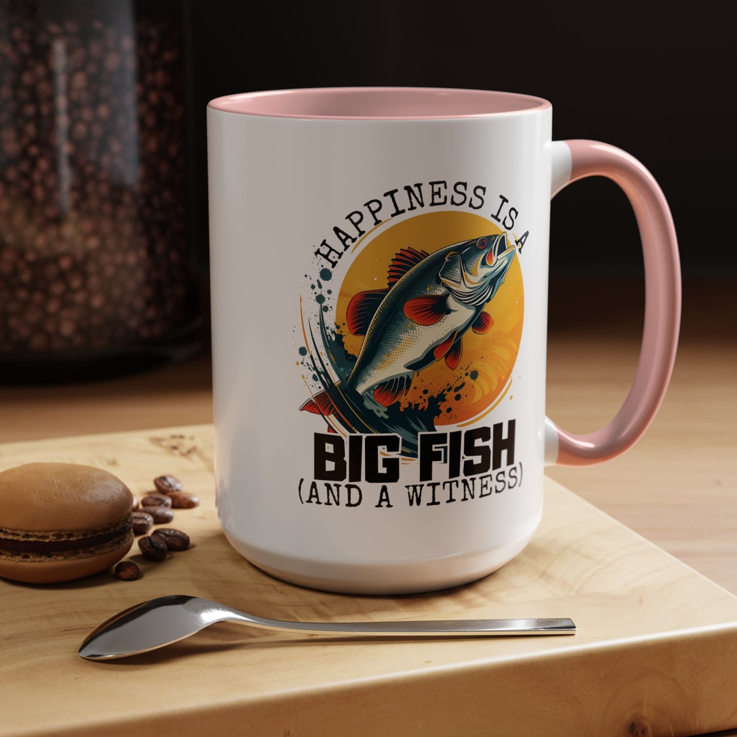 Adventure Mug - Happiness Is A Big Fish