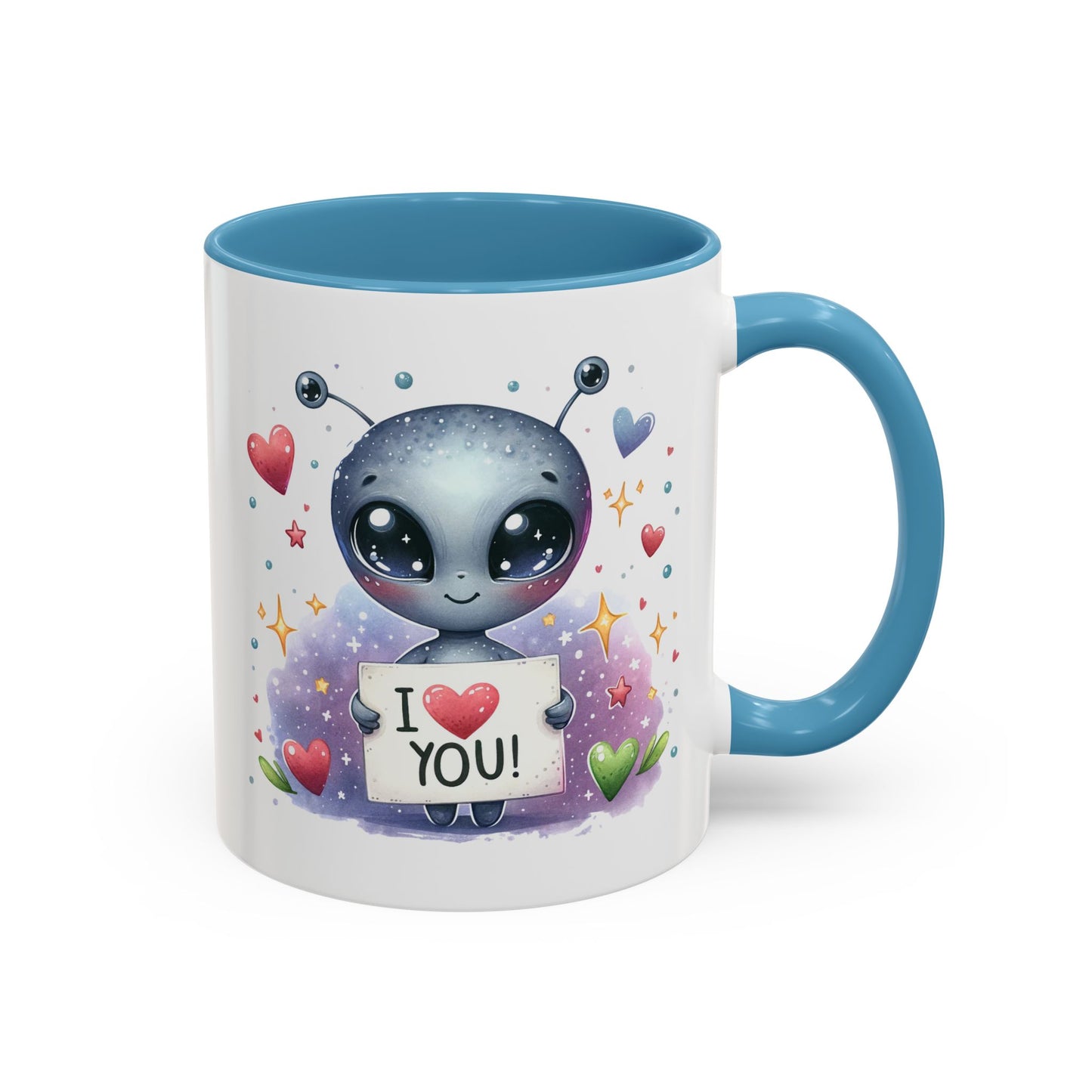 Anniversary Mug - I Love You Alien