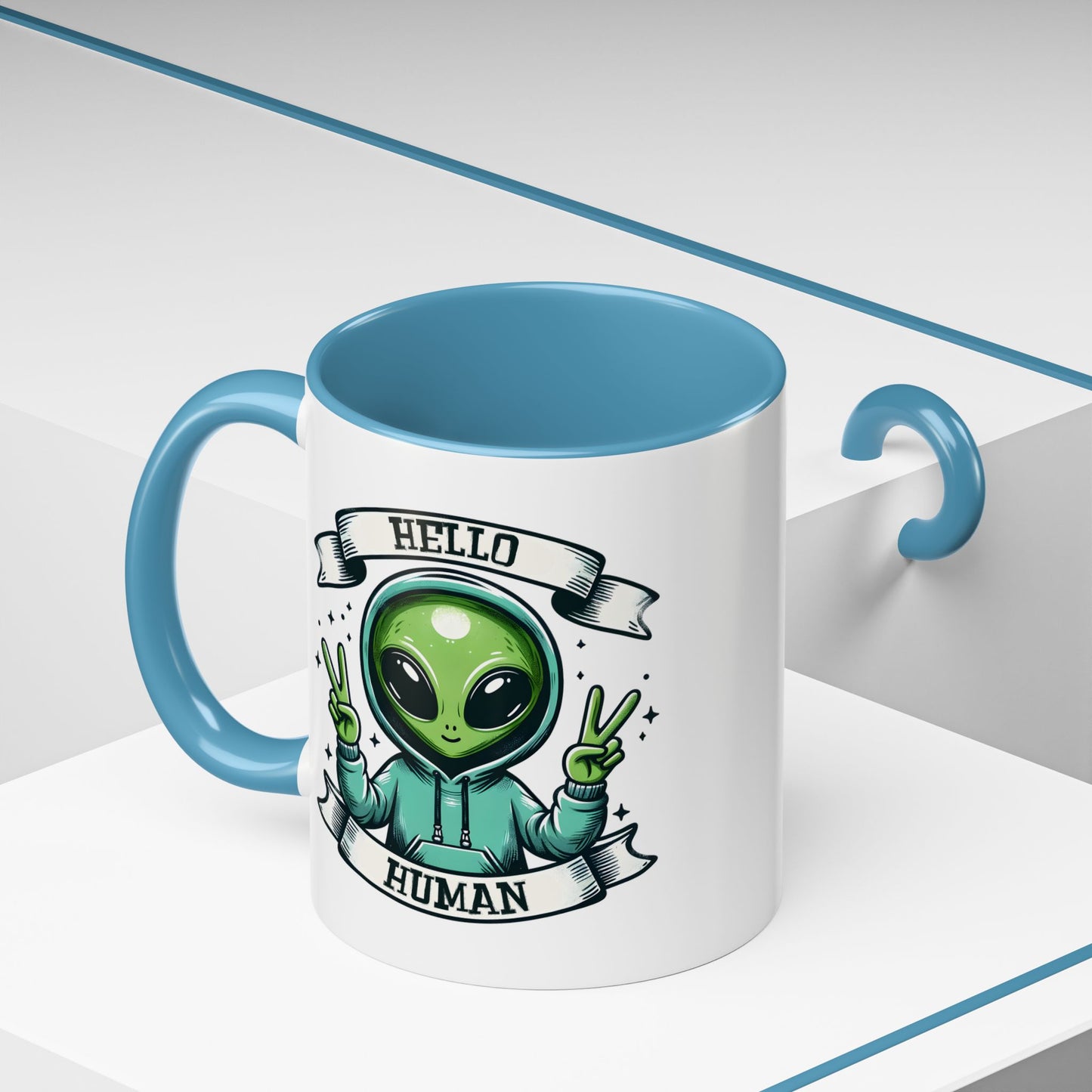 Alien Mug - Hello Human