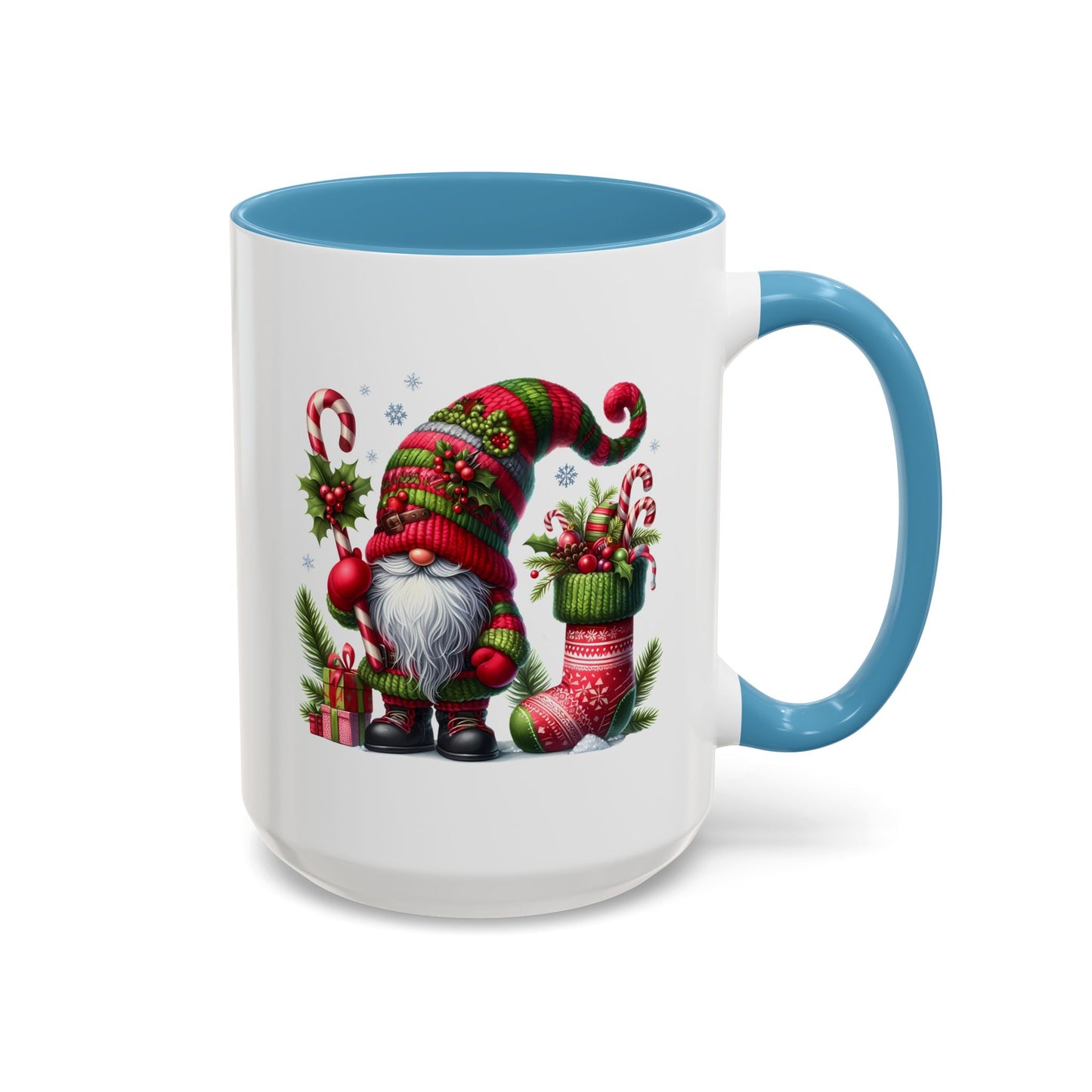 Christmas Mug - Gnome and Christmas Stocking