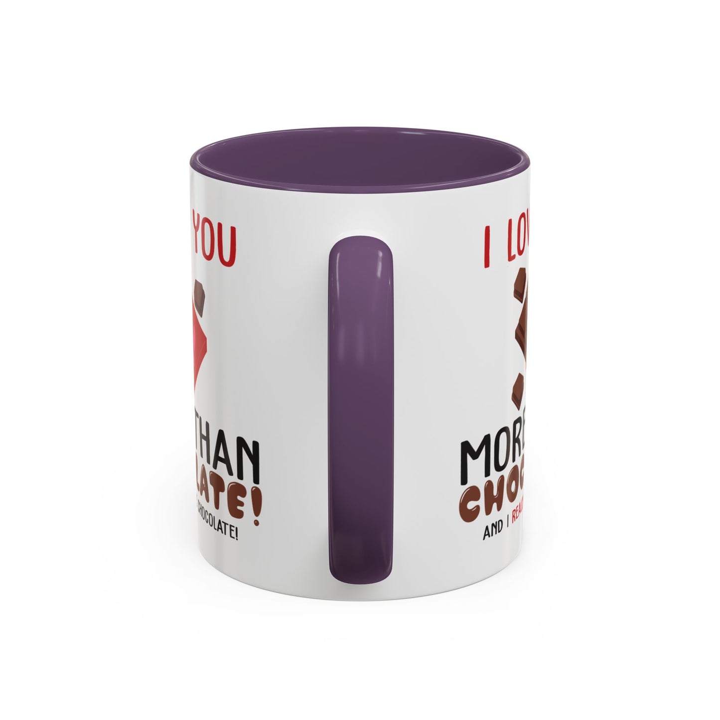 Anniversary Mug - I Love You More Than Chocolate