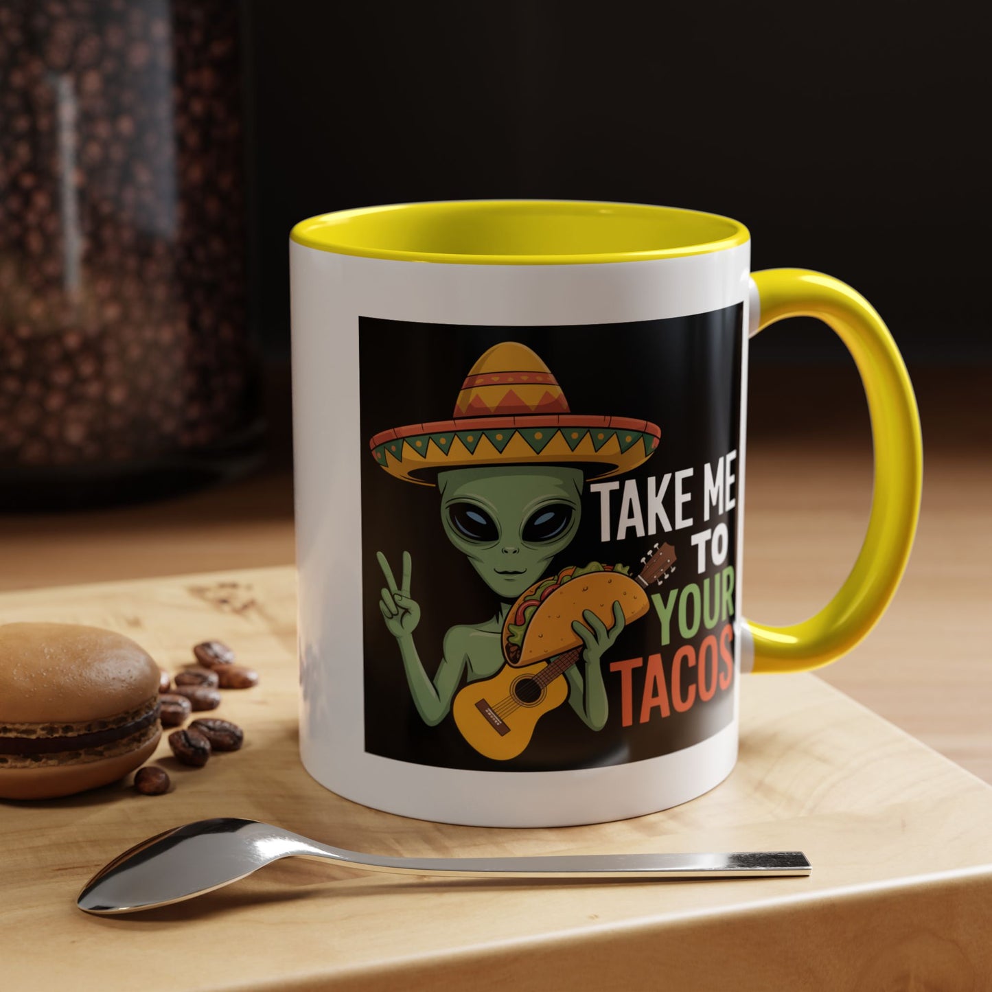 Alien Mug - Take Me To Your Tacos