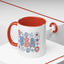 4th of July Mug - USA Preppy Floral