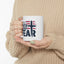 Religious Mug - Faith Over Fear Flag