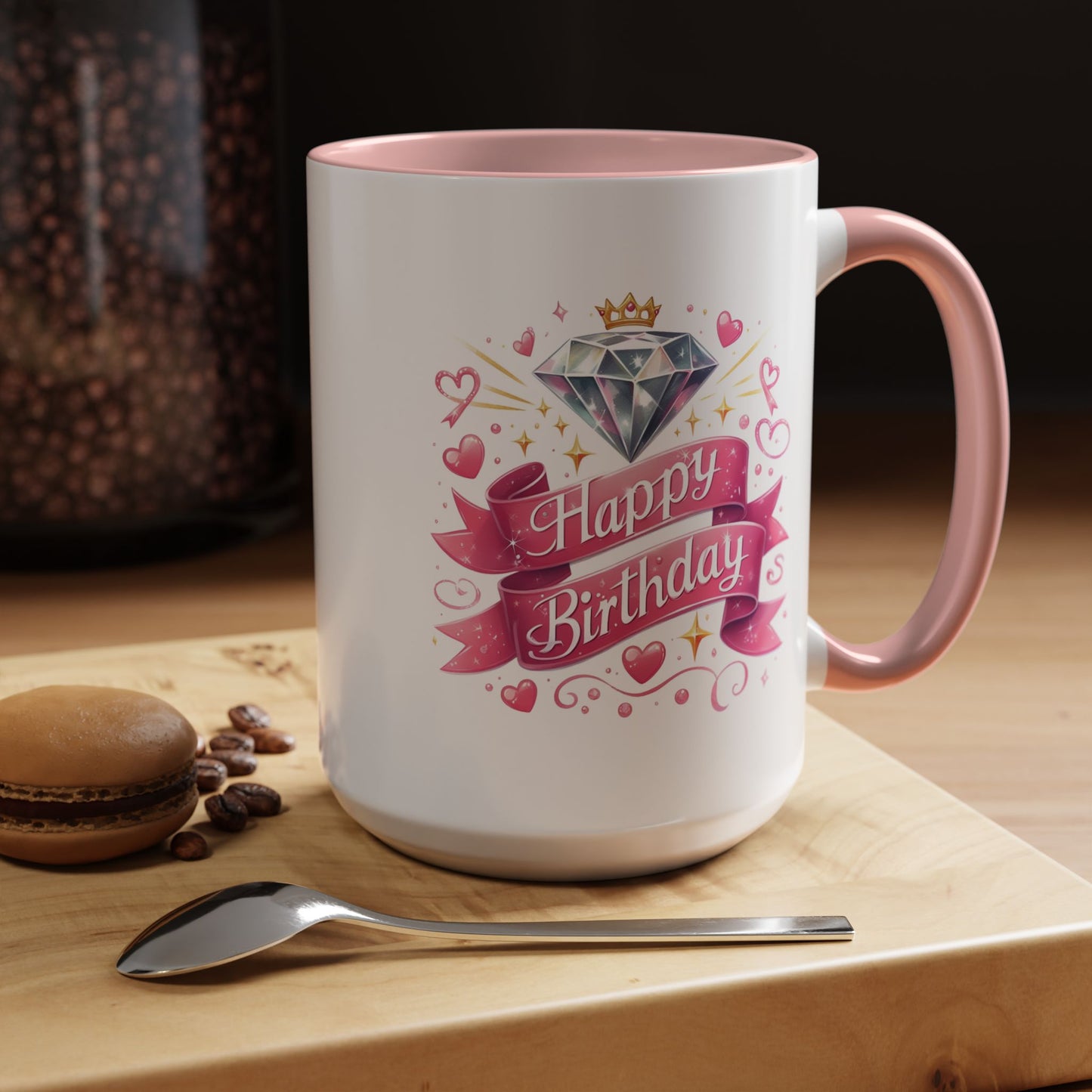 Birthday Mug - Diamond Crown