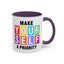 Wellness Mug - Make Yourself a Priority Colored Blocks
