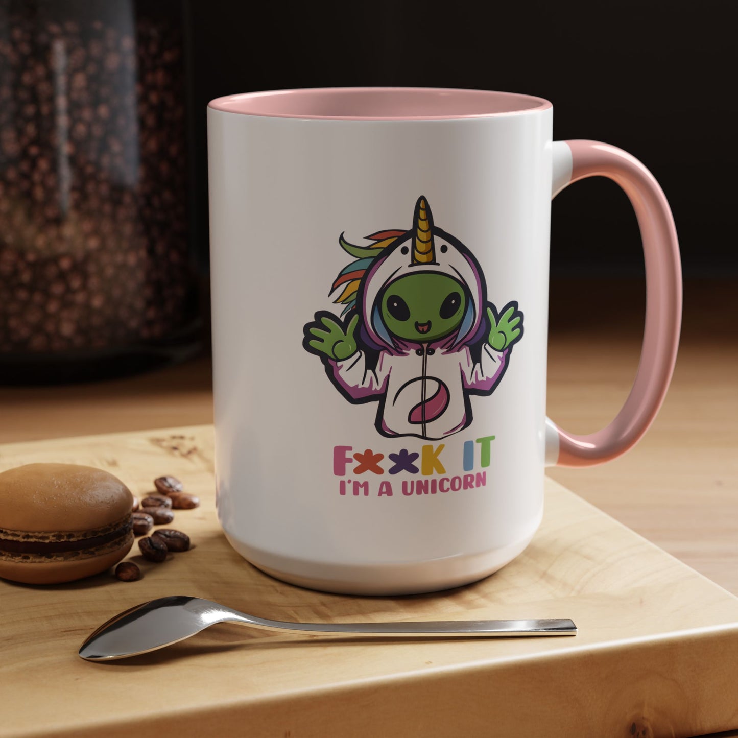 Alien Mug - F**K It I'm A Unicorn