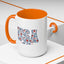 4th of July Mug - USA EST 1776 Floral