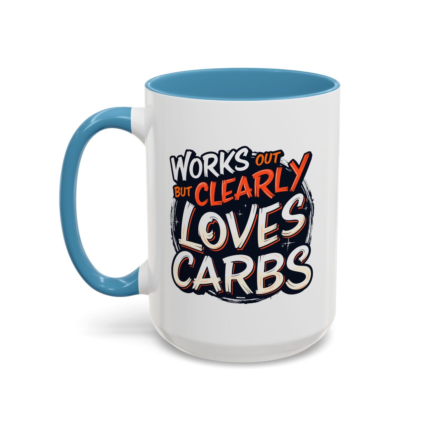 Adult Mug - Works Out But