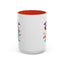 Alien Mug - Multicoloured Cow