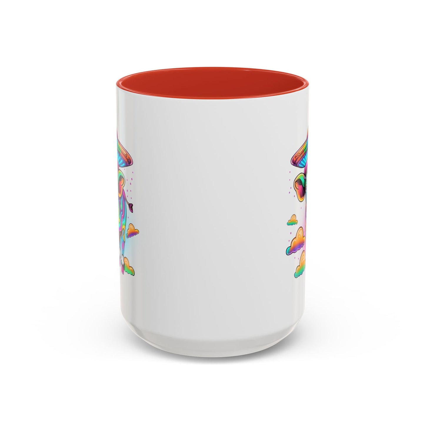 Alien Mug - Multicoloured Cow