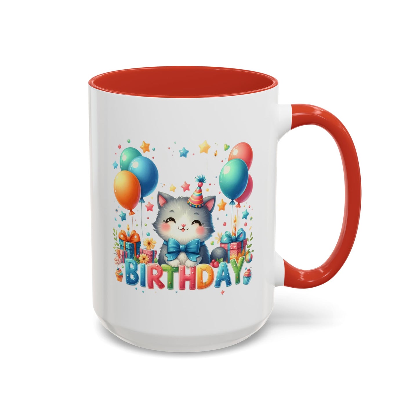 Birthday Mug - Birthday Kitty