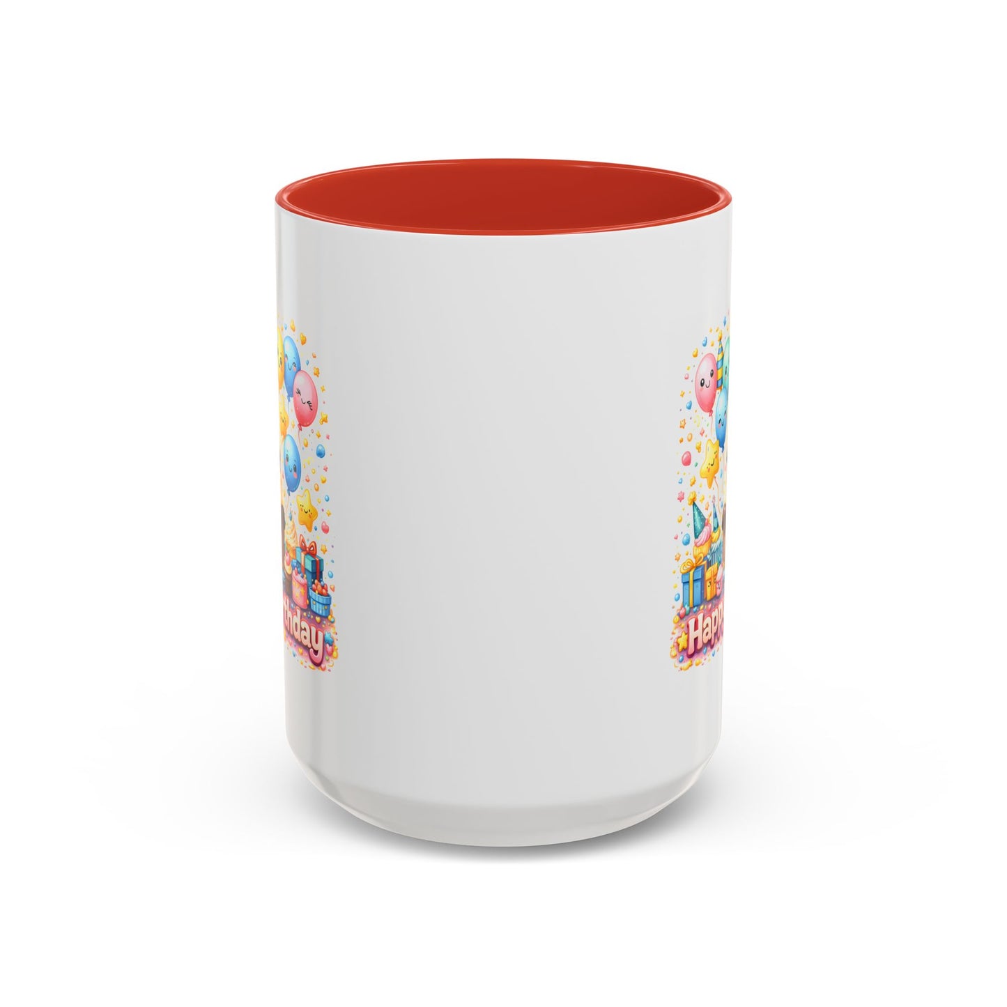 Birthday Mug - Cake and Balloons