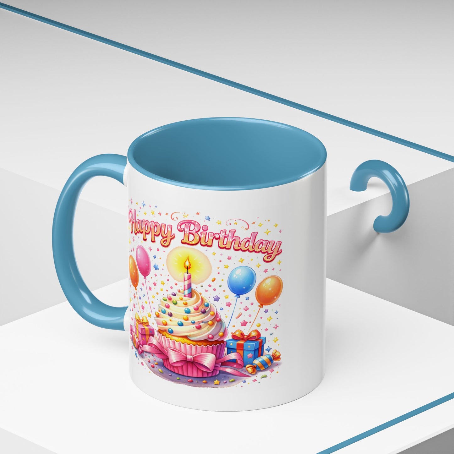 Birthday Mug - Cupcake Candle