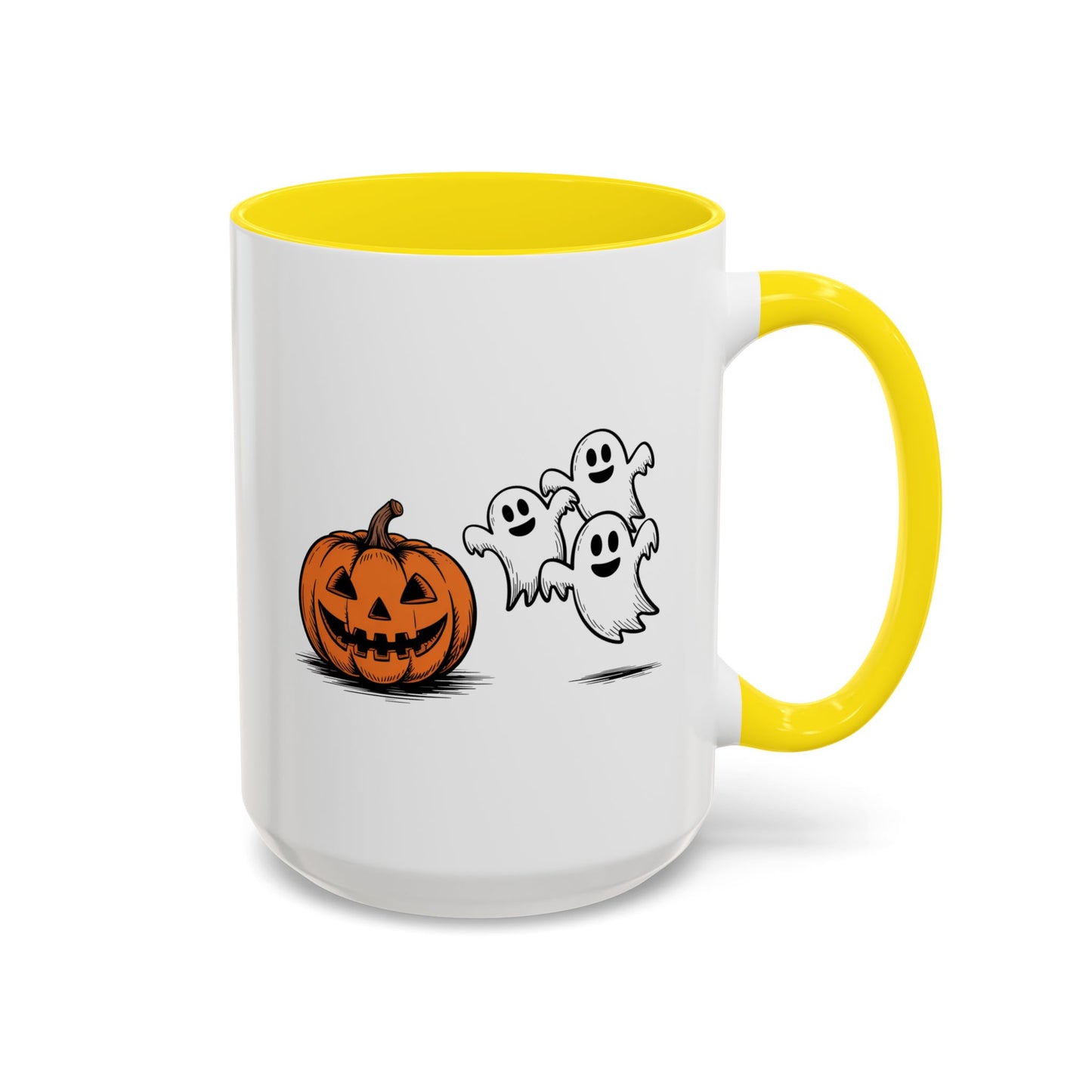 Halloween Mug - Pumpkin & Ghosts