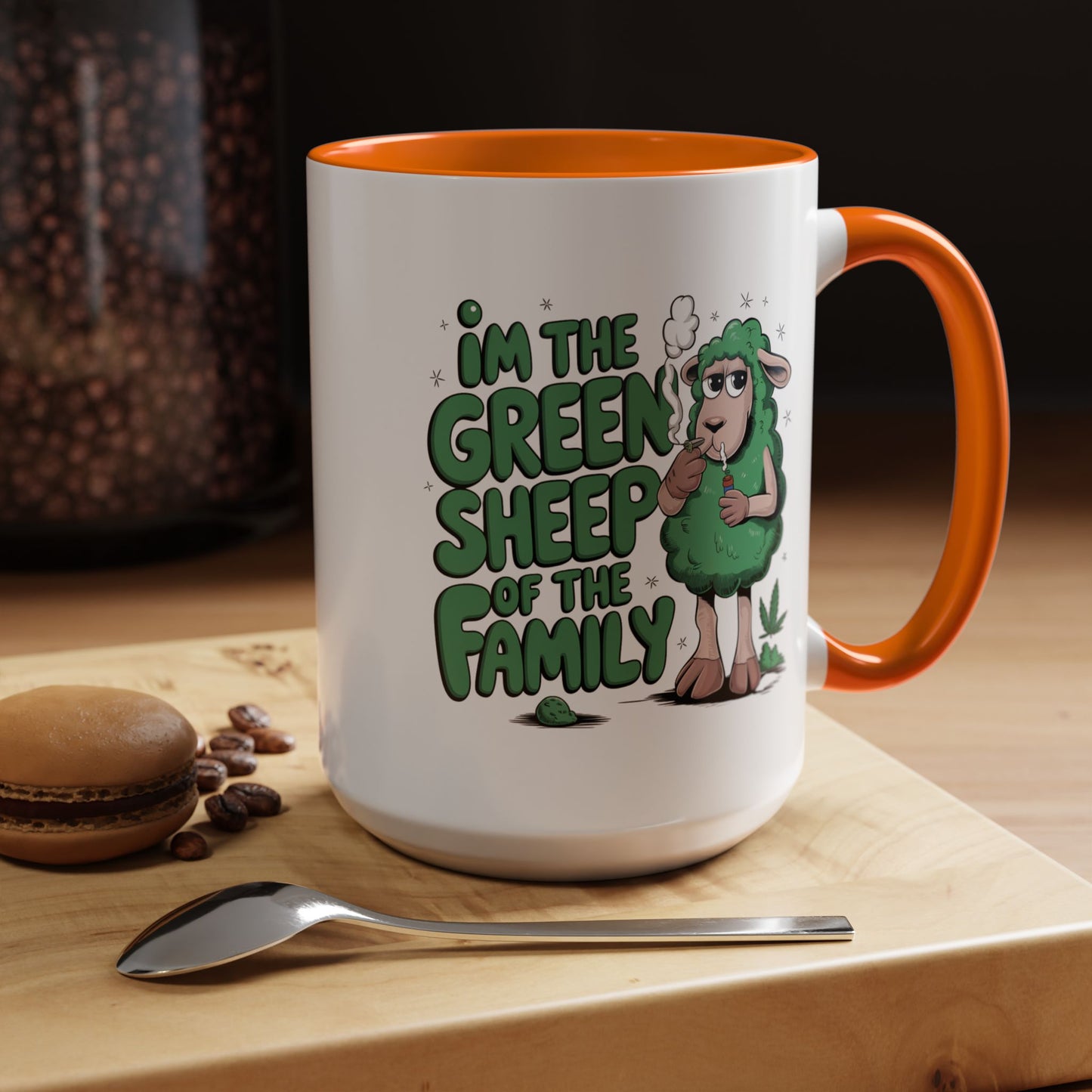 Adult Mug - I'm The Green Sheep