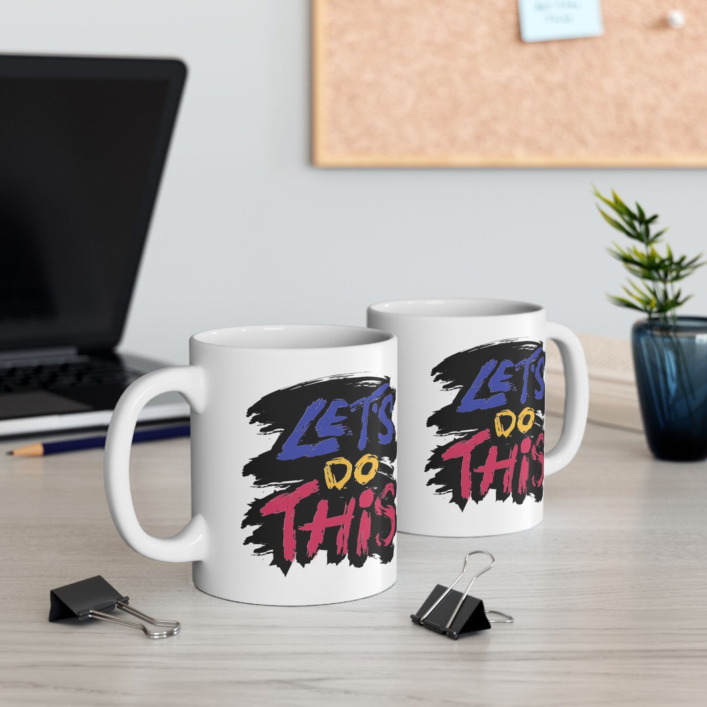 Motivation Mug - Let's Do This Brush
