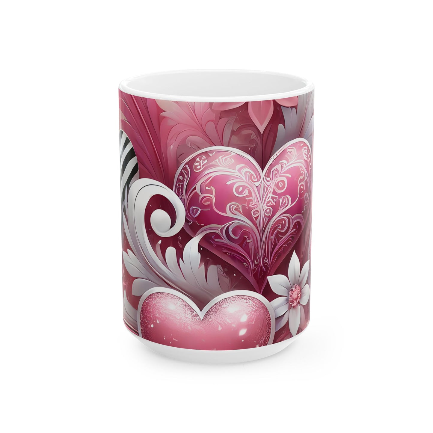 Artistic Mug - Art Hearts