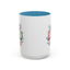 Father's Day Mug - Dad Hearts