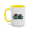 Christmas Mug - Merry Christmas White Red & Blue Text